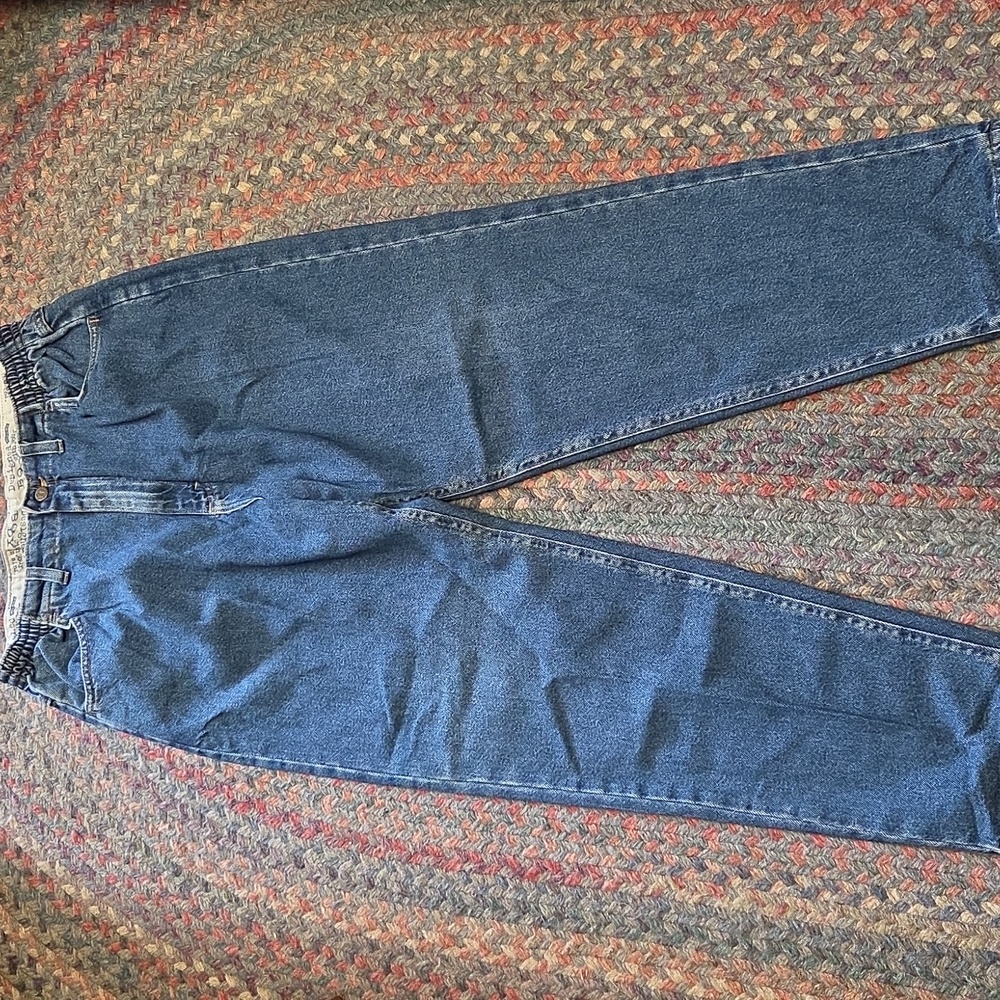 Vtg 80s Denim Riders Cotton High Waist Smooth Butt Jeans